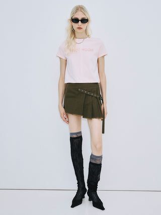 UPSIDE DOWN LOGO T-SHIRT