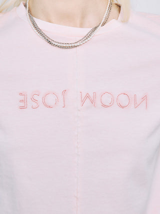 UPSIDE DOWN LOGO T-SHIRT