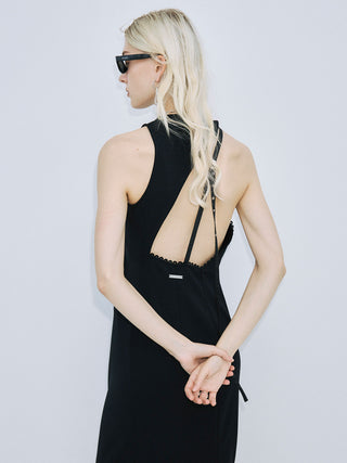 CAVE BACK OPEN DRESS