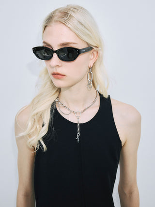 CAVE BACK OPEN DRESS