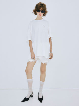PEARL OVER HALF SLEEVE T-SHIRT