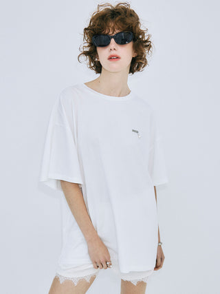 PEARL OVER HALF SLEEVE T-SHIRT
