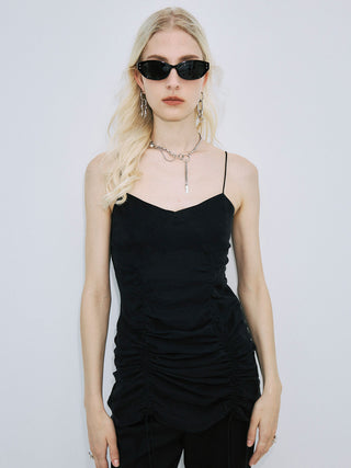 GATHER CAMI DRESS