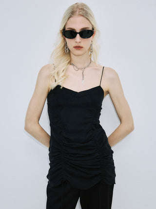 GATHER CAMI DRESS