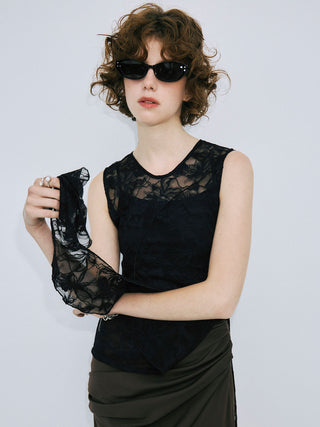 FRILL LACE TANK