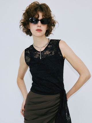 FRILL LACE TANK