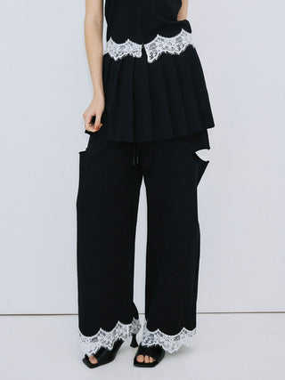 SLIT SWEAT PANTS 2