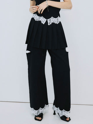 SLIT SWEAT PANTS 2