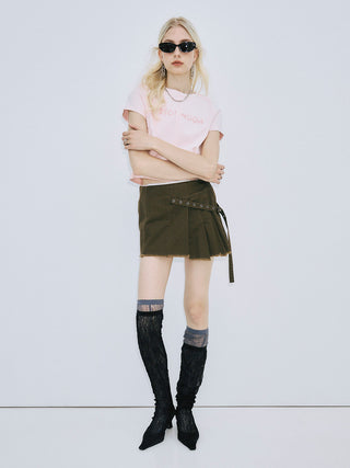UPSIDE DOWN LOGO T-SHIRT