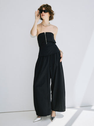 GATHER PANTS JUMPSUITS