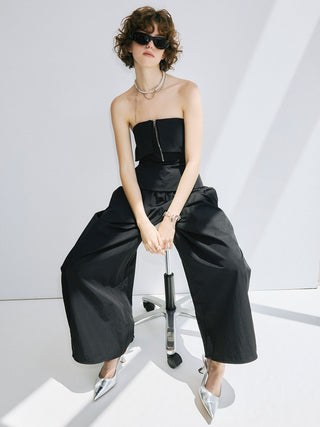 GATHER PANTS JUMPSUITS