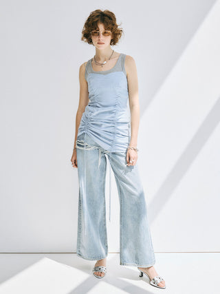 GATHER CAMI DRESS