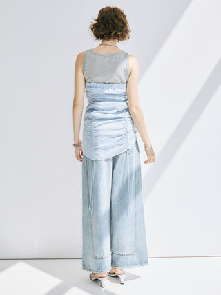 GATHER CAMI DRESS