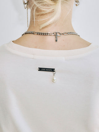 GATHER ASYMMETRY TSHIRT　