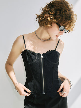 LACE PANEL CORSET