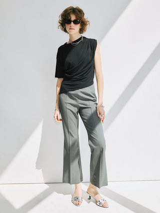 GATHER ASYMMETRY TSHIRT　
