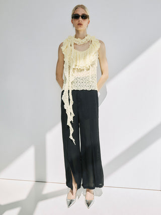 SHEER CUTTING PANTS