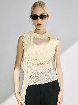 RAFFLE LACE TOPS