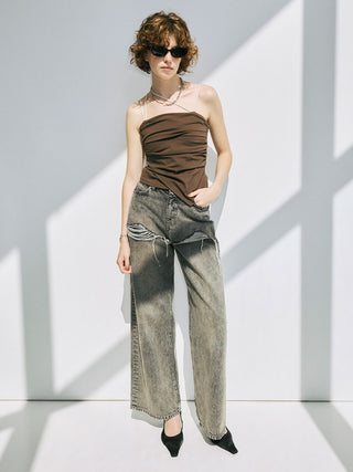 LAYERED LIKE DENIM PANTS
