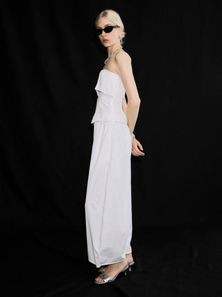GATHER PANTS JUMPSUITS