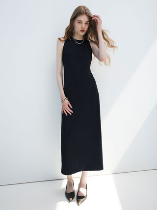 【SIGNATURE PIN】BACK OPEN DRESS