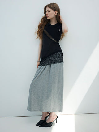 【SIGNATURE PIN】DRAPE SKIRT