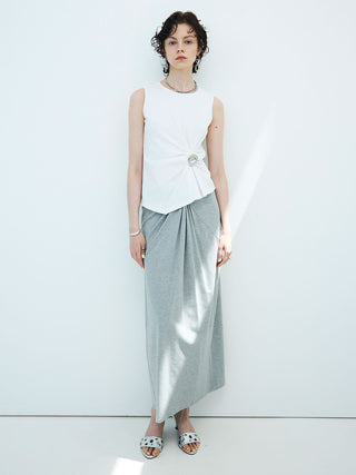 【SIGNATURE PIN】DRAPE SKIRT