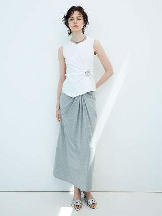 【SIGNATURE PIN】DRAPE SKIRT