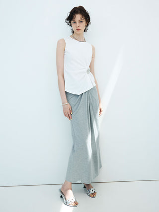 【SIGNATURE PIN】DRAPE SKIRT