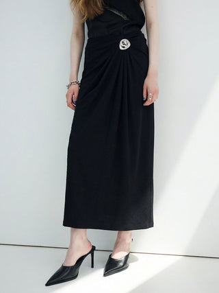 【SIGNATURE PIN】DRAPE SKIRT