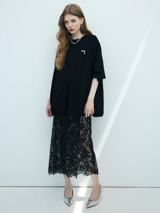 BALLON VOLUME CUT DRESS