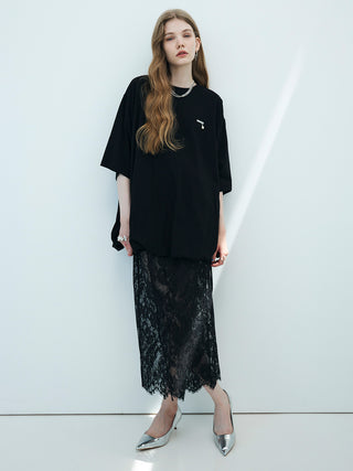 BALLON VOLUME CUT DRESS
