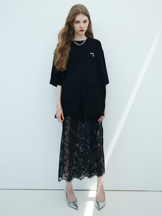 BALLON VOLUME CUT DRESS