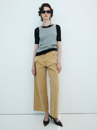 LAYERED LIKE DENIM PANTS