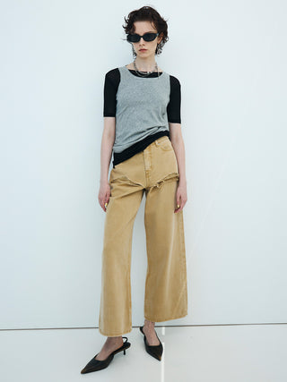 SHEER RIB TEE