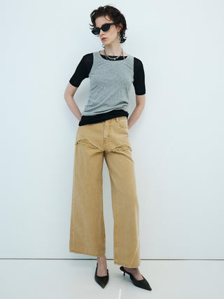 SHEER RIB TEE