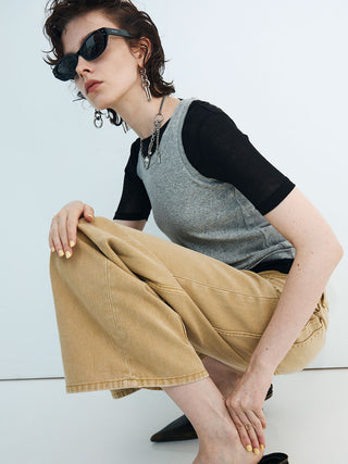 LAYERED LIKE DENIM PANTS