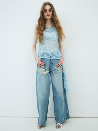 FRILL LACE TANK