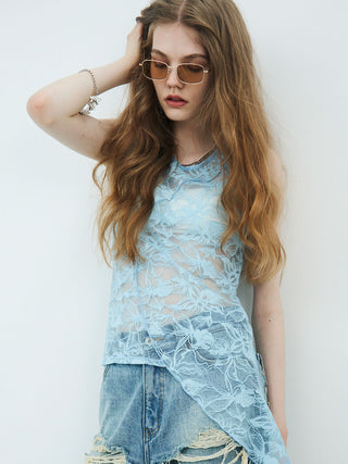 FRILL LACE TANK