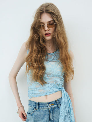 FRILL LACE TANK