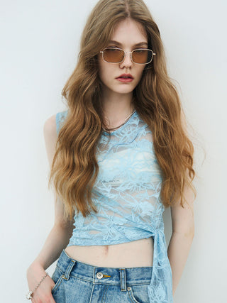 FRILL LACE TANK