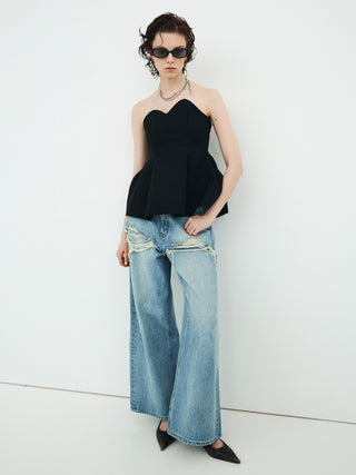 CONTRAST BUSTIER