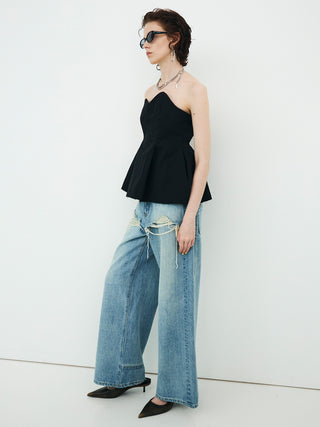 CONTRAST BUSTIER