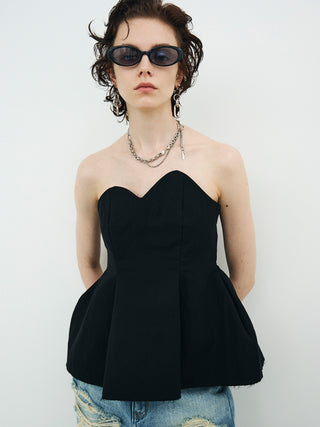 CONTRAST BUSTIER