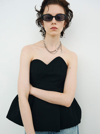 CONTRAST BUSTIER