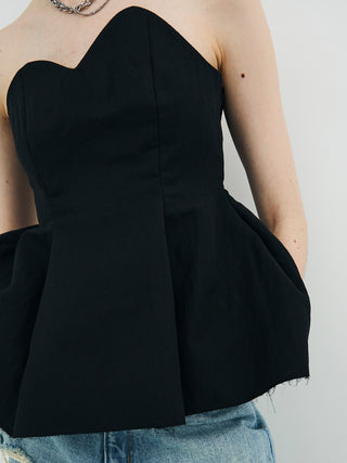 CONTRAST BUSTIER