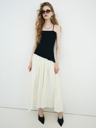 KNIT SLANT BEAR DRESS