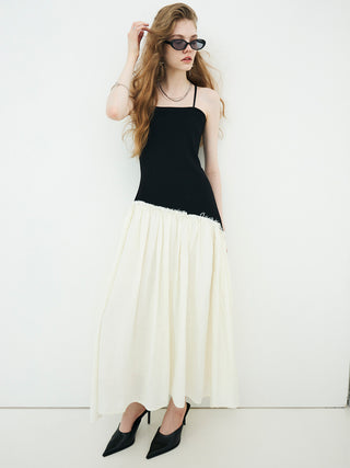 KNIT SLANT BEAR DRESS