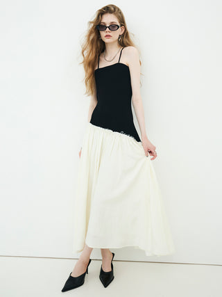 KNIT SLANT BEAR DRESS
