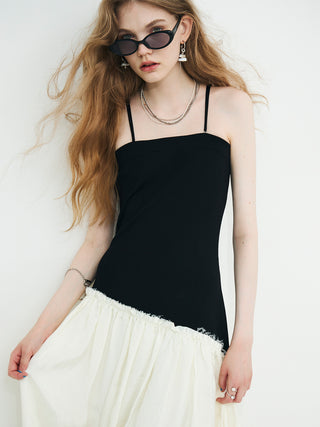 KNIT SLANT BEAR DRESS